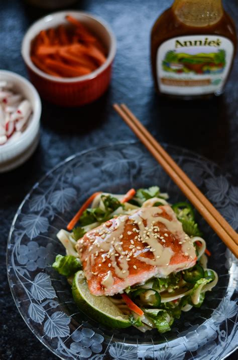 And just one year later sales hit a million cases. Sesame Ginger Cold Noodle Salad with Salmon | Recipe ...