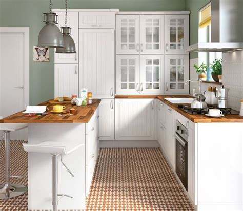 Existen en diferentes materiales, colores y estilos. Cocina: Delinia Toscane Blanco LEROY MERLIN | Casa nueva ...