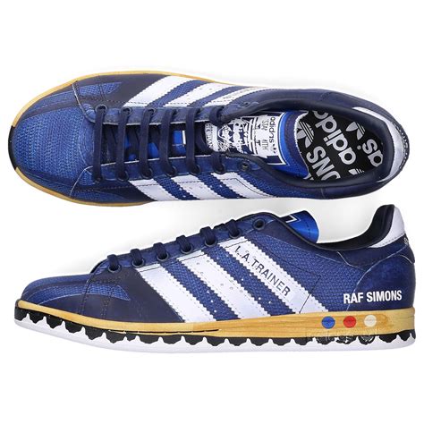 Adidas Originals Adidas X Raf Simons La Stan Smith Sneakers In Blue