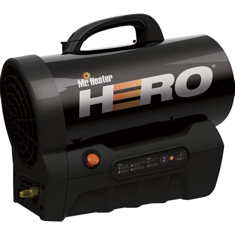 Mr Heater Hero Cordless Forced Air Propane Heater With Quiet Burn