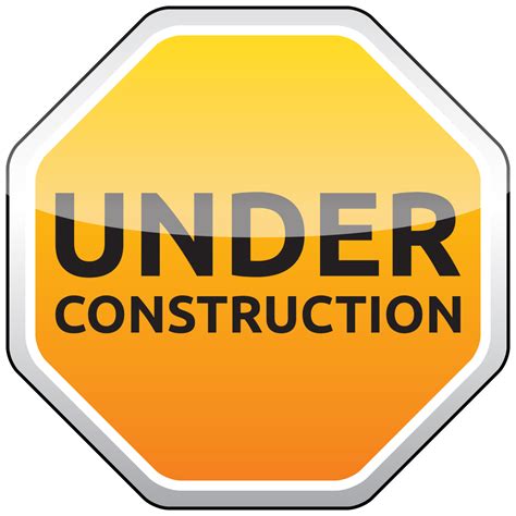 Under Construction Sign PNG Clipart png image