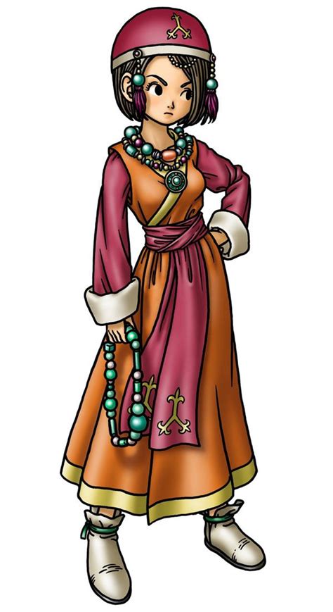 Priest Female Characters And Art Dragon Quest Ix Dragon Quest Dragon Ball Super Art Female