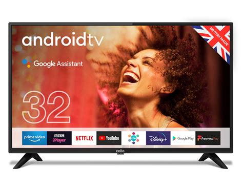 Inch Smart Android Tv With Google Assistant And Freeview Play