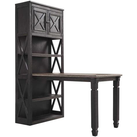 Products must be returned or exchanged within 30 days. Tyler Creek Large Bookcase Return Desk | H736-14/17 ...