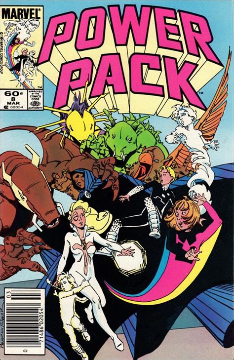 Power Pack 8 A Mar 1985 Comic Book By Marvel