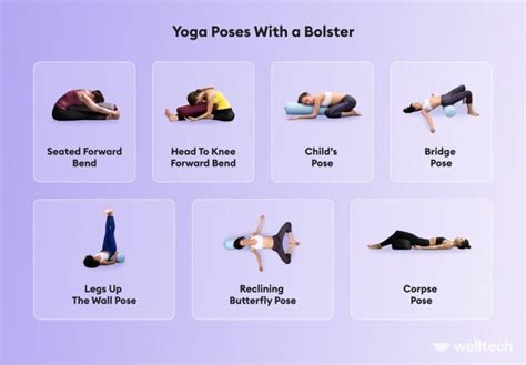 7 yoga poses with a bolster for a restorative practice welltech