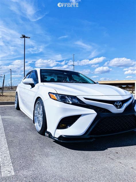 2019 Toyota Camry Wheel Offset Nearly Flush Coilovers 1522374