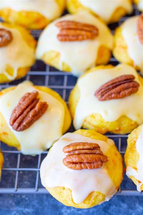 You have to try them! Carrot Cookies with Orange Icing | Recipe | Carrot cookies ...