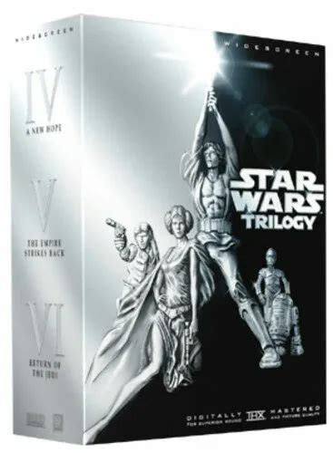Star Wars Dvd Box Set Trilogy Remastered Episodes Iv V And Vi Free