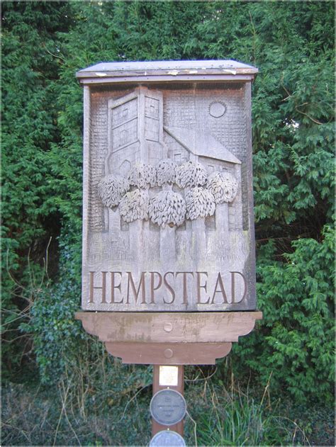 Hempstead Essex Decorative Signs City Sign Old Signs
