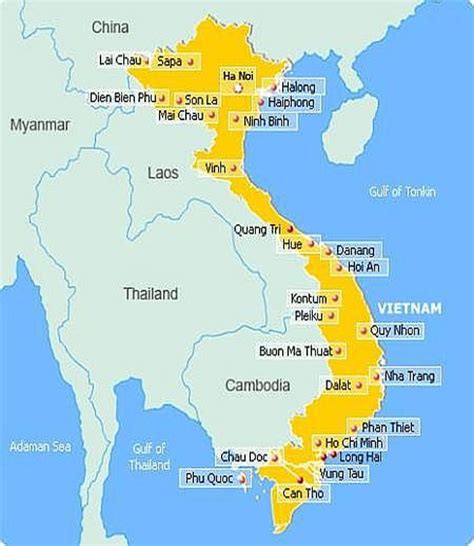 Các thành phố lớn của Việt Nam Cập nhật mới nhất 2023