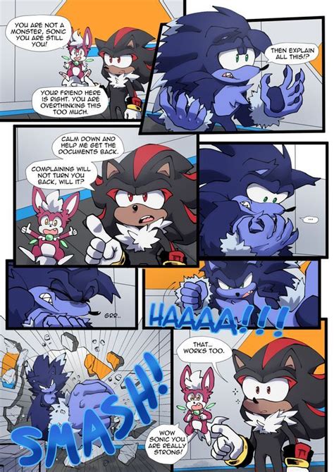 thoam issue 1 page 45 by super emeralds on deviantart sonic unleashed sonic funny sonic fan