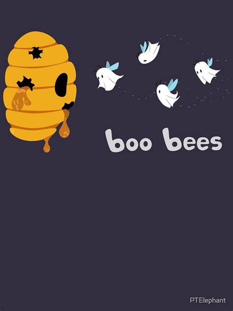 Boo Bees T Shirt For Sale By Ptelephant Redbubble Boo T Shirts