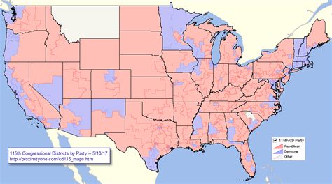 Us Congressional District Map