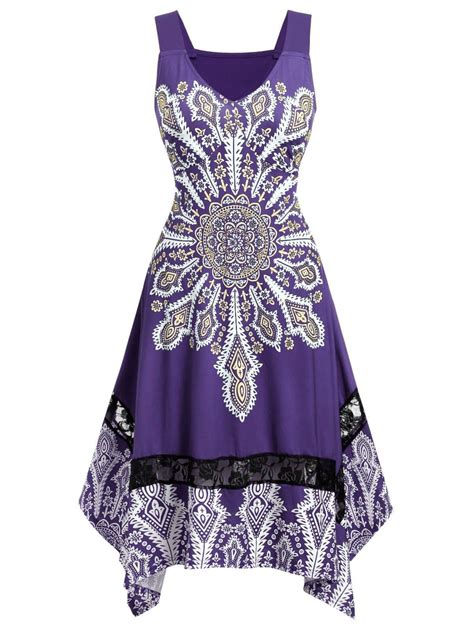 Rosegal Colorblock Dress Knee Length Dresses Dresses