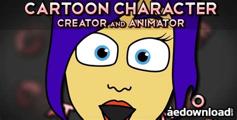 Cartoon Character Creator Animator Videohive Free After Effects