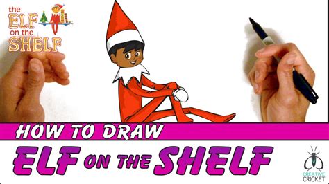 How To Draw Elf On The Shelf Step By Step Easy Art Lesson Youtube