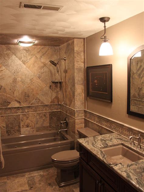 These tiles will limestone, graphite, slate are commonly used stone tiles. Natural Stone Bathroom Design Ideas & Remodel Pictures | Houzz