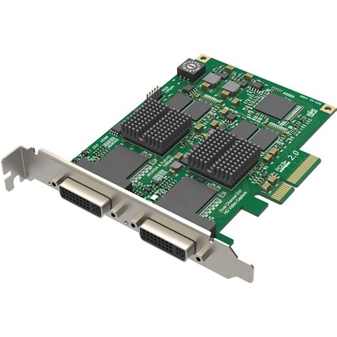 This capture card is mobile, and you don't need to install it on your pc's motherboard — the hd60 pro and 4k60 pro require this installation. Magewell Pro Capture Dual DVI HD Capture Card (Two Channels)