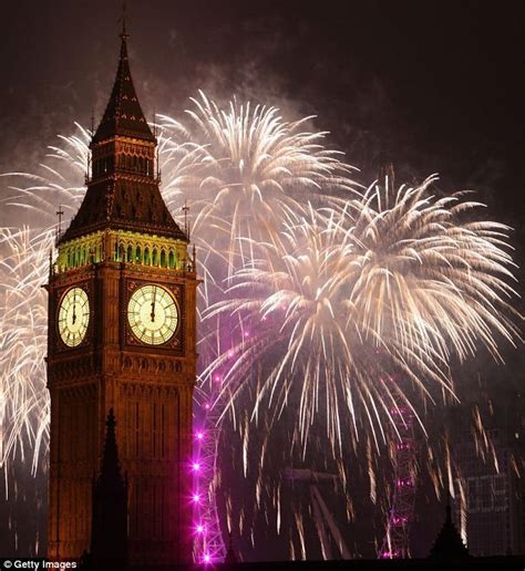 New Years Eve Celebrations In London 2009 Great Britain Photo