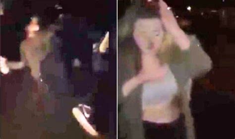 bullies filmed themselves beating up girl and spitting on her in the street uk news