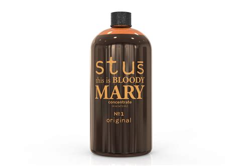 Stus Classic Bloody Mary Mix 16 Oz Perfect Bloody Mary Concentrate