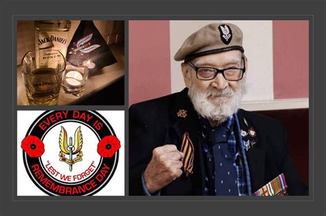 Farewell Tommy Ww2 Sas Veteran Trafford Veterans