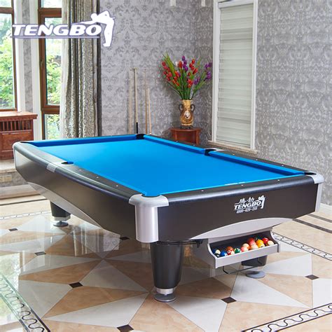 Solid Wood 8ft9ft Cheap Billiard Pool Tables 5th Generation Shanghai