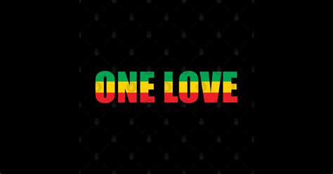 One Love One Love Sticker Teepublic
