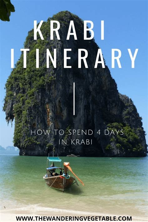 Krabi Itinerary What To Do In Krabi In 4 Days The Wandering