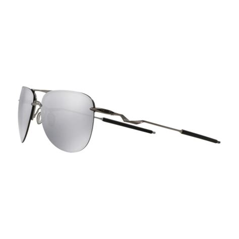 oakley tailpin aviator sunglasses for men chrome iridium lens oo4086 408607 61mm upc