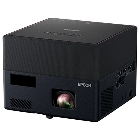 Epson Epiqvision Mini Ef12 Smart Streaming Laser Projector In Black