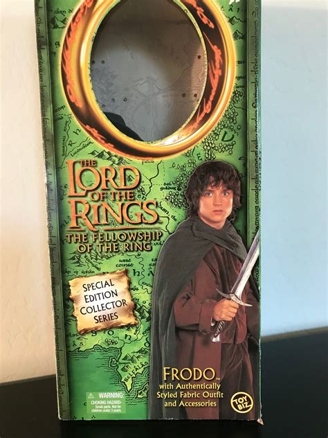 Vintage Toy Biz Lord Of The Rings Frodo Action Figure 12in Scale