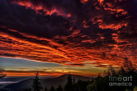 West Virginia Mountain Sunrise Photograph By Thomas R Fletcher