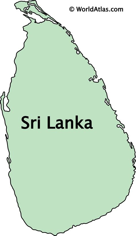 Sri Lanka History Map