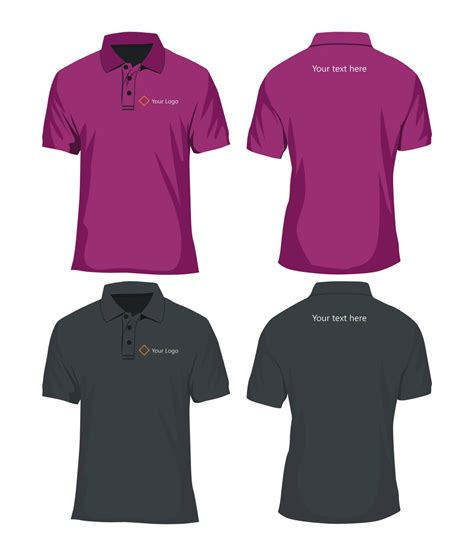 Sribu desain seragam kantor baju kaos desain baju dinas via sribu.com. Download Desain Vector Kaos Polo Shirt Format CorelDRAW ...