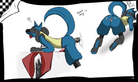 Rule 34 Color Cum Feral Fur Insertion Lucario Male Male Only Multiple Males Nude Penis Pokemon