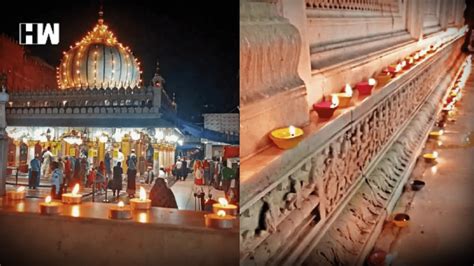 Delhi Nizamuddin Dargah Place Of Religious Confluence Lights Up For
