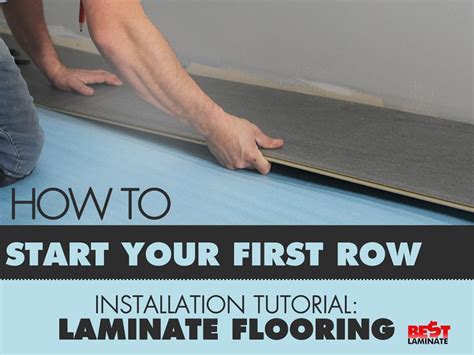 Laminate floors expand and contract with variations in humidity and temperature. Laminate Flooring Installation Tutorial: How to install ...
