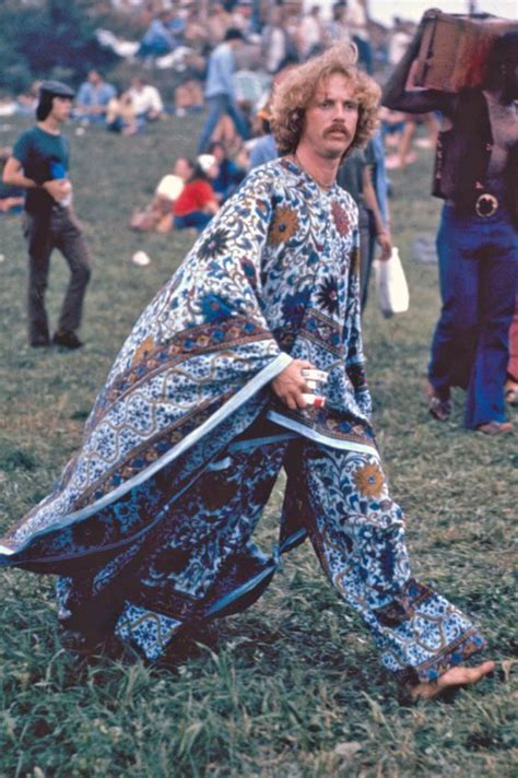 Homme Festival De Woodstock 1969 Woodstock Fashion Woodstock