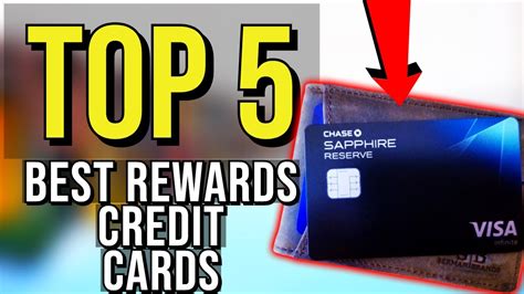 Top 5 Best Rewards Credit Card 2020 Youtube