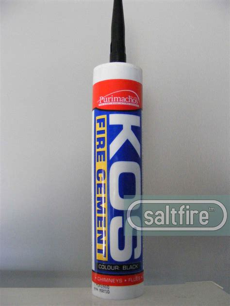 BLACK FIRE CEMENT TUBE - Fire Cement | Woodburning Stoves, Multifuel