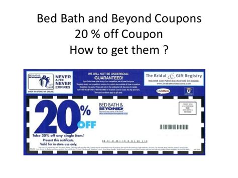 Three Simple Step On How To Get Bed Bath And Beyond Coupons