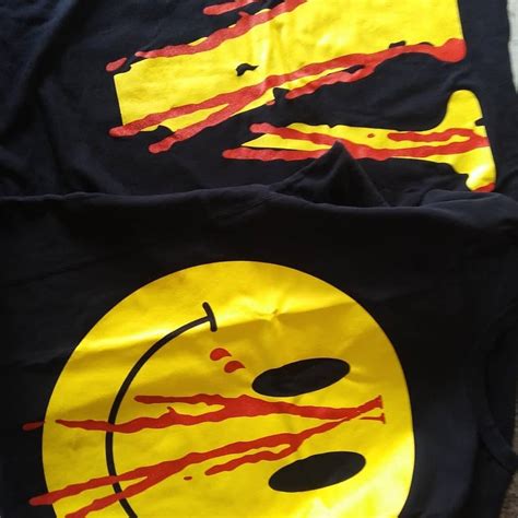 Vlone Smiley Face Tee Grailed