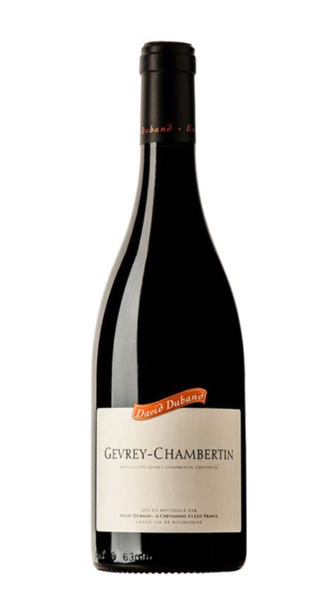 Gevrey Chambertin David Duband 2017 Callmewine