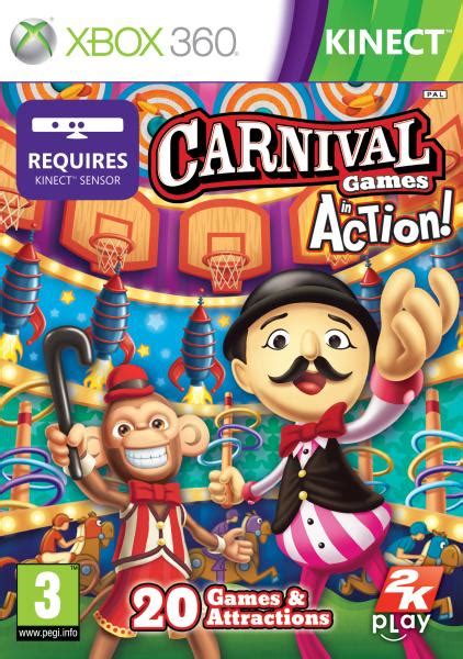 This category includes articles on video games for the microsoft xbox 360 or xbox one video game consoles that support or will support the kinect accessory. Carnival Games: In Action (Kinect) Xbox 360 | Zavvi