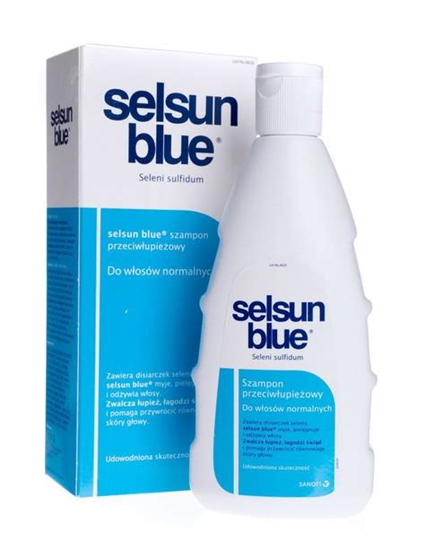 Selsun Blue Szampon Przeciwłupieżowy Do Włosów Normalnych 200 Ml