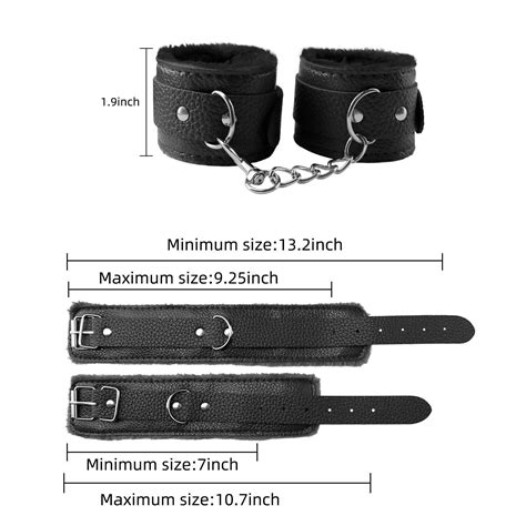 10pcs adult sexy bdsm bondage set kit hand cuffs foot cuff whip rope sex sm toys ebay