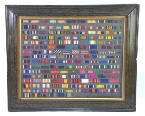 Sold At Auction A Collection Of British Military Medal Ribbons