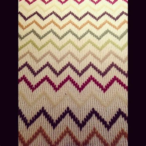 Missoni Home Carpets 100 Wool Classic Chevron Stripe Design